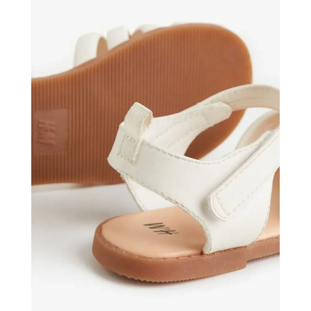 H&M girls white